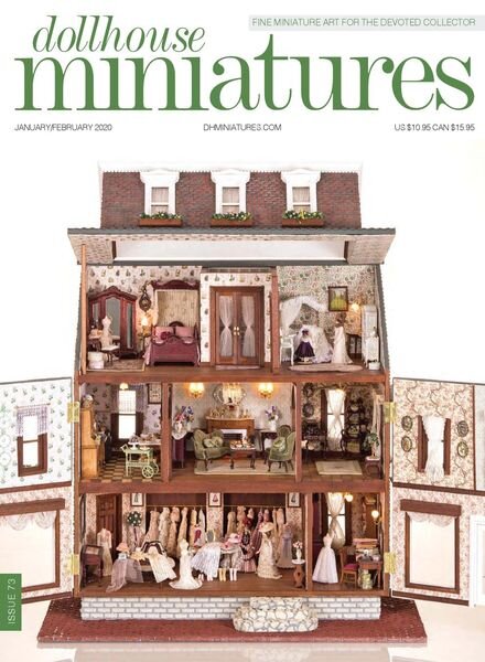 Dollhouse Miniatures – Issue 73 – January-February 2020 Cover