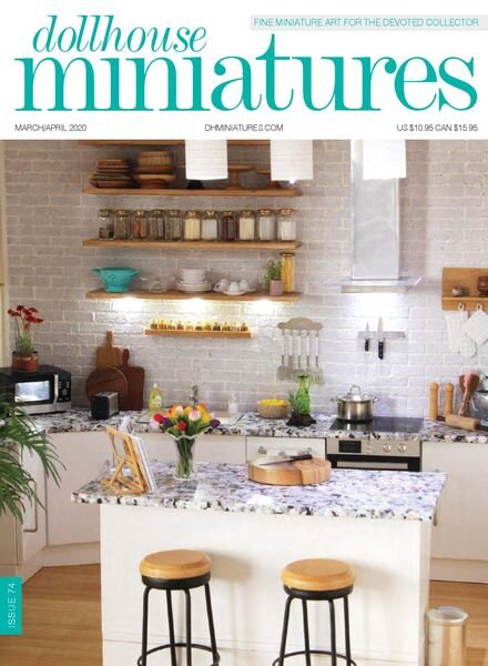 Dollhouse Miniatures – Issue 74 – March-April 2020 Cover
