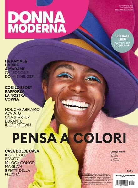 Donna Moderna – 30 Dicembre 2020 Cover