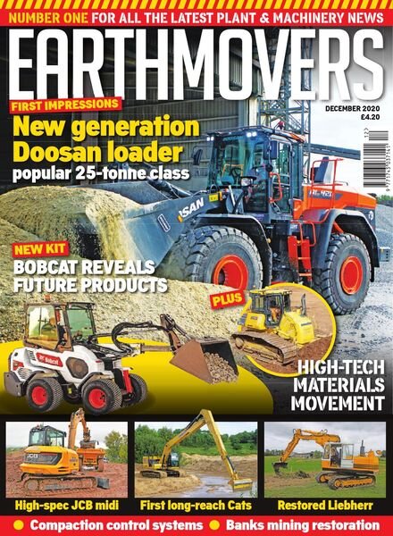 Earthmovers – December 2020 Cover