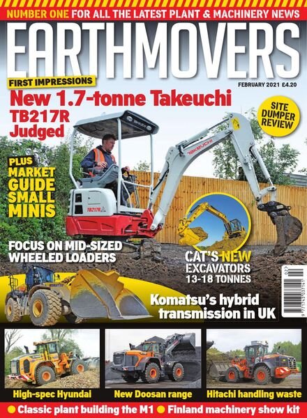 Earthmovers – February 2021 Cover