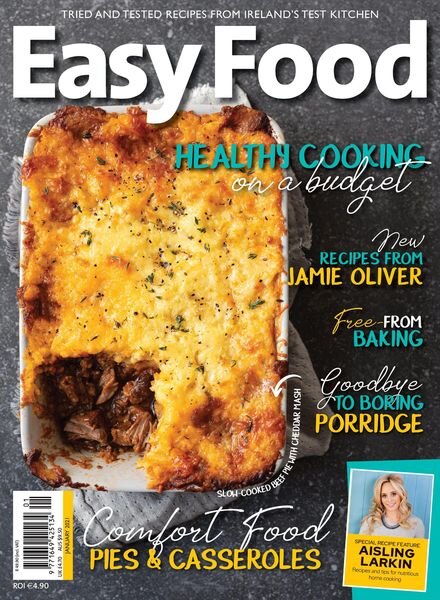 Easy Food Ireland – December 2020 Cover
