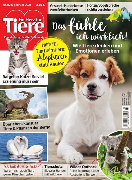 Ein Herz fur Tiere – Februar 2021 Cover