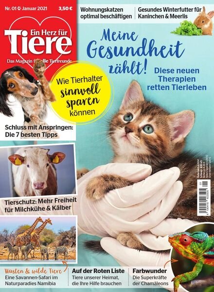 Ein Herz fur Tiere – Januar 2021 Cover