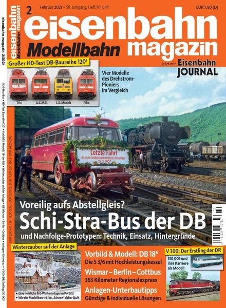 Eisenbahn Magazin – Februar 2021 Cover