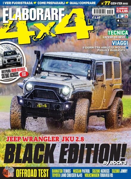 Elaborare 4×4 – Gennaio-Febbraio 2021 Cover