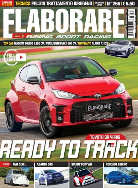 Elaborare – Dicembre 2020 Cover