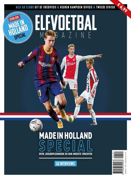 ELF Voetbal – januari 2021 Cover