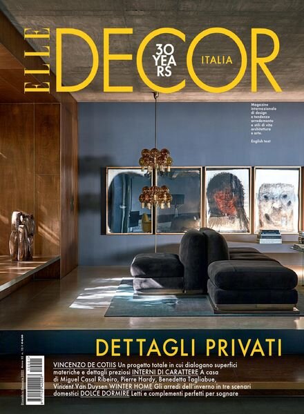 Elle Decor Italia – dicembre 2020 Cover