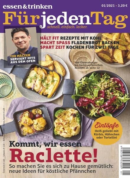 Essen & Trinken Fur jeden Tag – Januar 2021 Cover