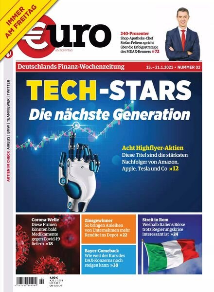 Euro am Sonntag – 15 Januar 2021 Cover