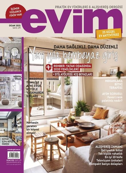 Evim – 31 Aralik 2020 Cover