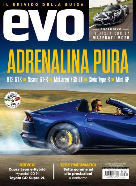 Evo Italia – Gennaio 2021 Cover