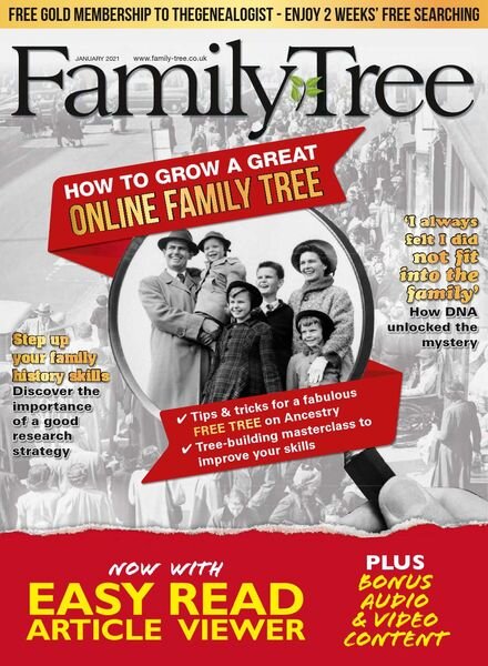 Family Tree UK – January 2021 Cover