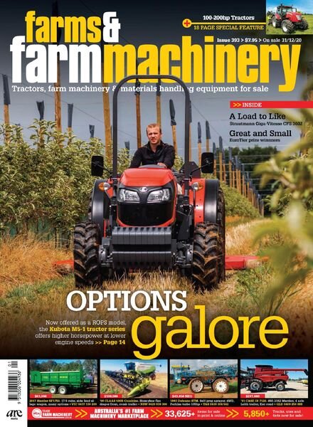 Farms and Farm Machinery – December 2020 Cover