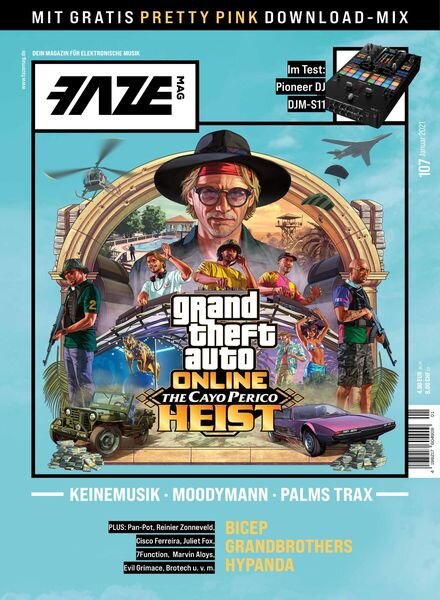 FAZE Magazin – Januar 2021 Cover