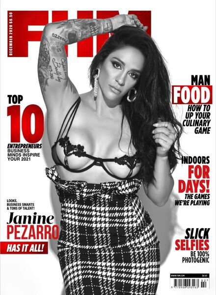 FHM USA – December 2020 Cover