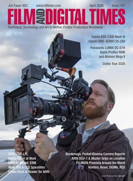 Film and Digital Times – Issue 101 – April 2020 Cover