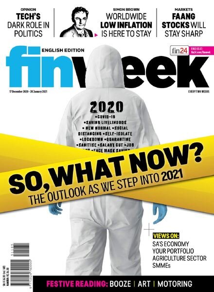 Finweek English Edition – December 17, 2020 Cover