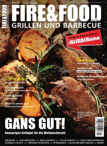 Fire & Food Grillen und Barbecuen – November 2020 Cover