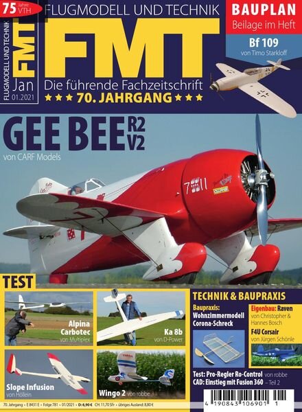 FMT Flugmodell und Technik – Dezember 2020 Cover