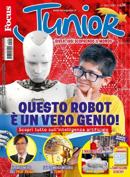 Focus Junior – gennaio 2021 Cover
