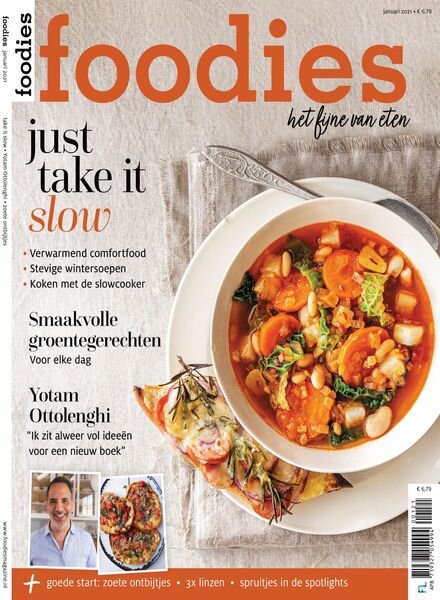 Foodies Netherlands – januari 2021 Cover