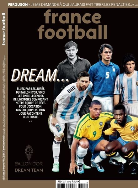 France Football – 15 Decembre 2020 Cover