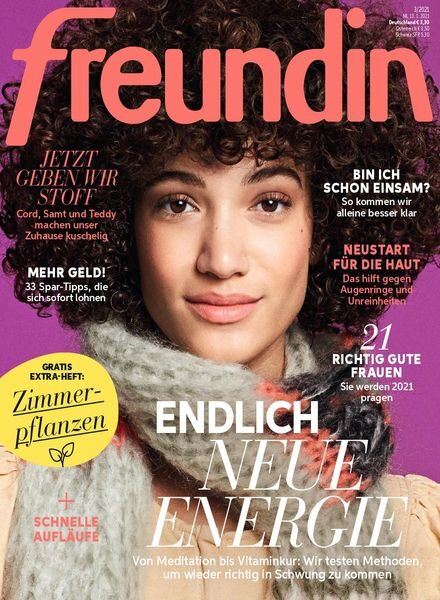 freundin – Marz 2021 Cover