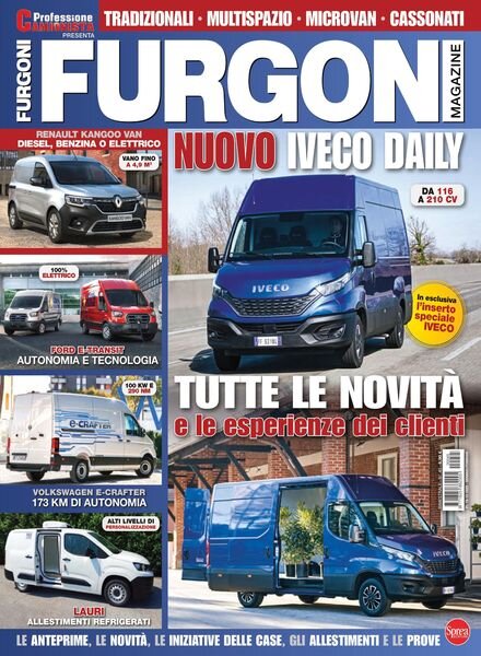 Furgoni Magazine – 01 dicembre 2020 Cover