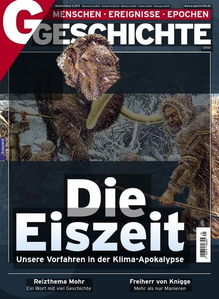 G Geschichte Germany – Januar 2021 Cover