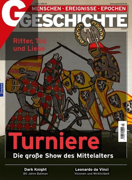 G Geschichte Germany – May 2019 Cover