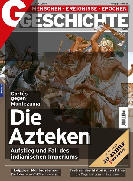 G Geschichte Germany – September 2019 Cover