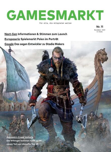 GamesMarkt – November 2020 Cover
