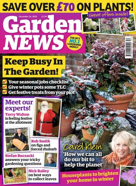 Garden News – 22 December 2020 Cover