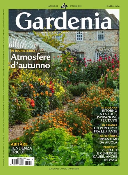 Gardenia – Ottobre 2020 Cover