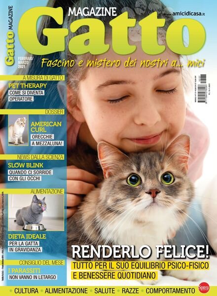 Gatto Magazine – febbraio 2021 Cover