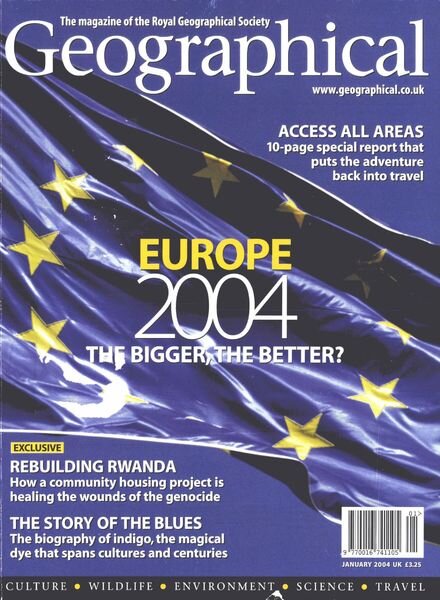 Geographical – January 2004 Cover