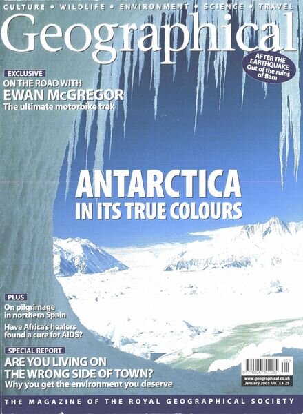 Geographical – January 2005 Cover