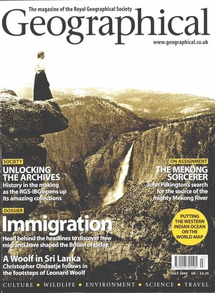 Geographical – July 2004 Cover