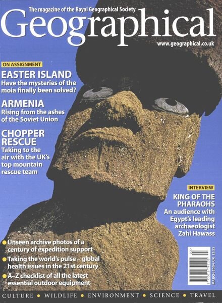 Geographical – March 2004 Cover