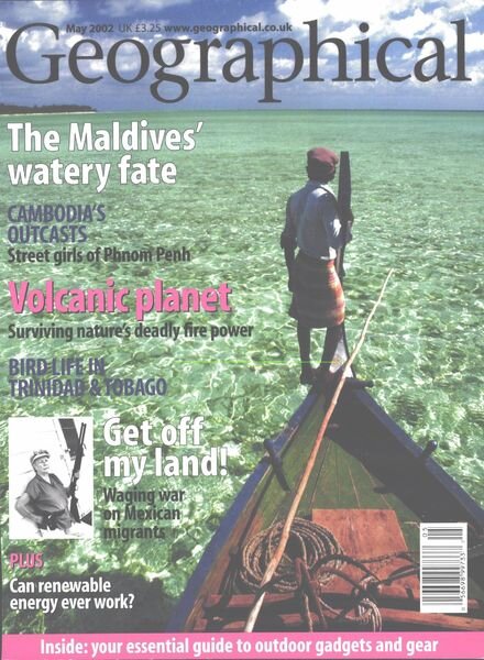 Geographical – May 2002 Cover