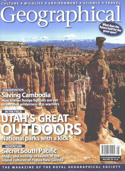 Geographical – May 2005 Cover