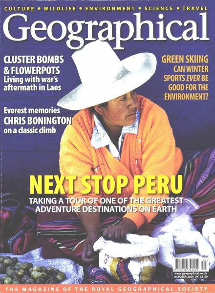 Geographical – October 2005 Cover