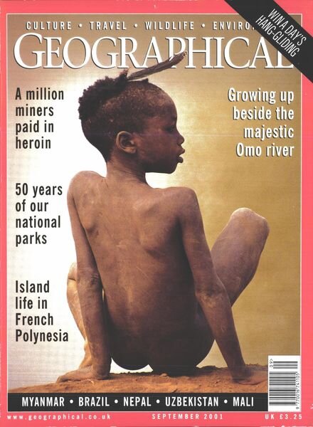 Geographical – September 2001 Cover