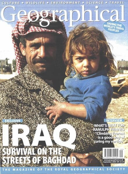 Geographical – September 2004 Cover
