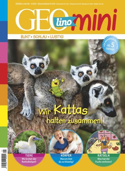 GEOmini – Januar 2021 Cover