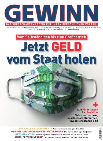 Gewinn – Dezember 2020 Cover