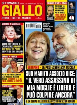 Giallo – 13 Gennaio 2021