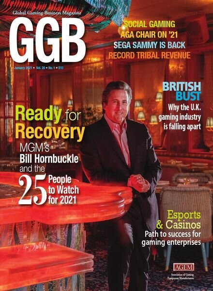 Global Gaming Business – January 2021 Cover